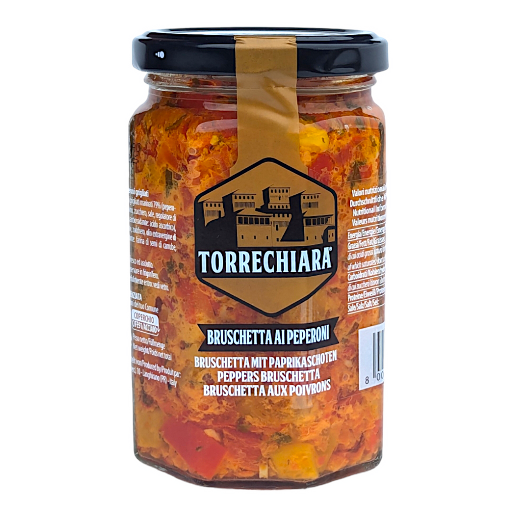 Torrechiara Peppers Bruschetta / Bruschetta ai Peperoni 280g