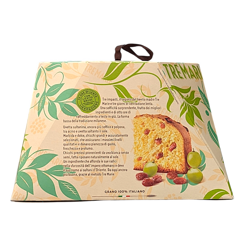 Tre Marie Panettone Senza Canditi without Candied Fruits 1kg