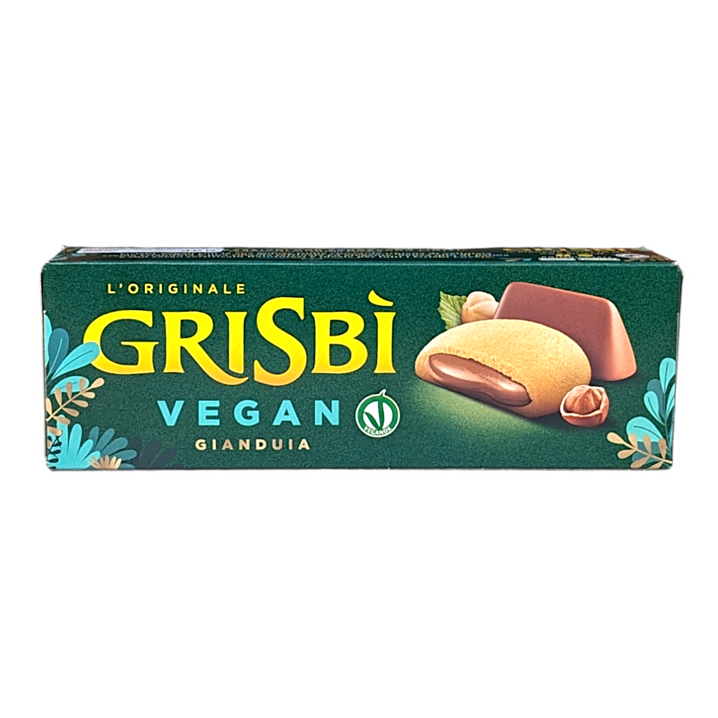 Vicenzi Grisbi Gianduia Vegan Biscuits Filled With Gianduja Cream 135g