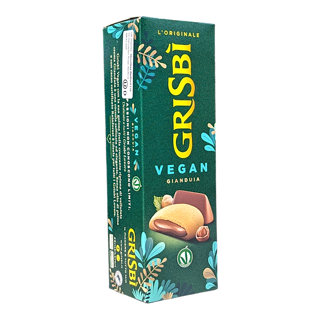 Vicenzi Grisbi Gianduia Vegan Biscuits Filled With Gianduja Cream 135g