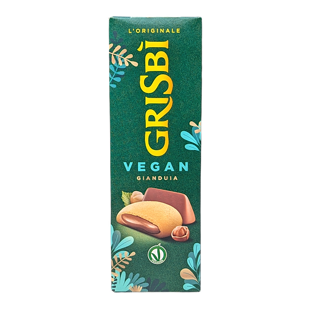 Vicenzi Grisbi Gianduia Vegan Biscuits Filled With Gianduja Cream 135g