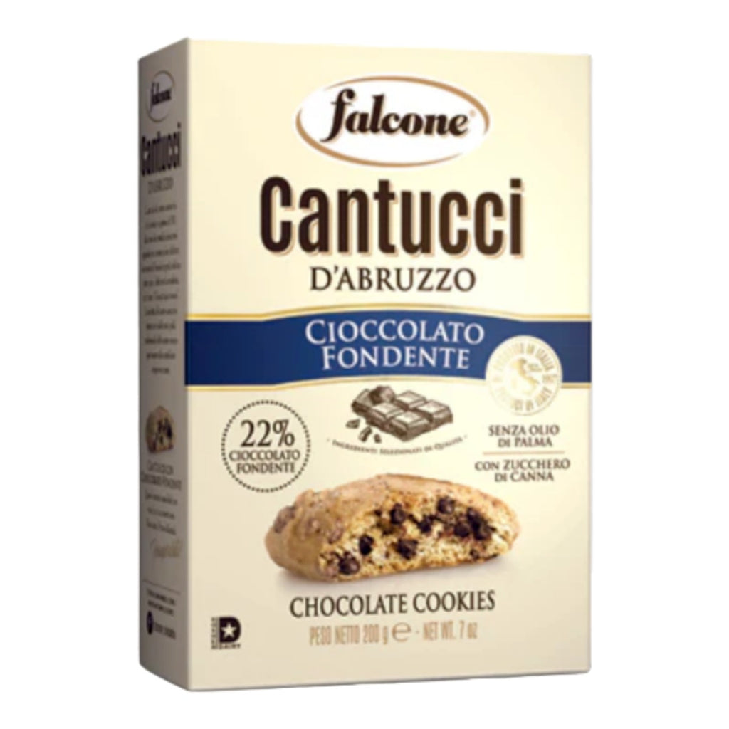 Falcone Cantucci - Dark Chocolate / Cioccolato Fondente Cantuccini Biscotti 200g