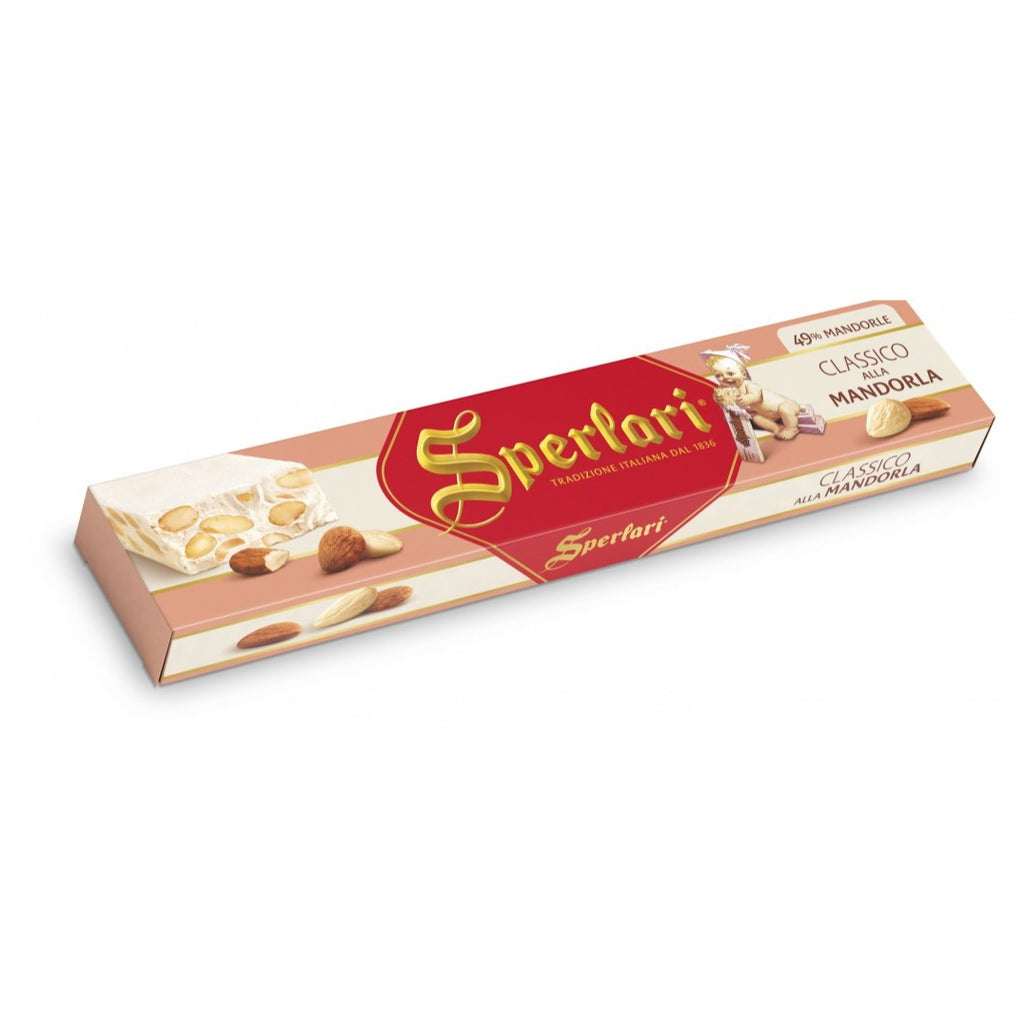 Sperlari Torrone Classico Alla Mandorla, Hard Almond Nougat 150g