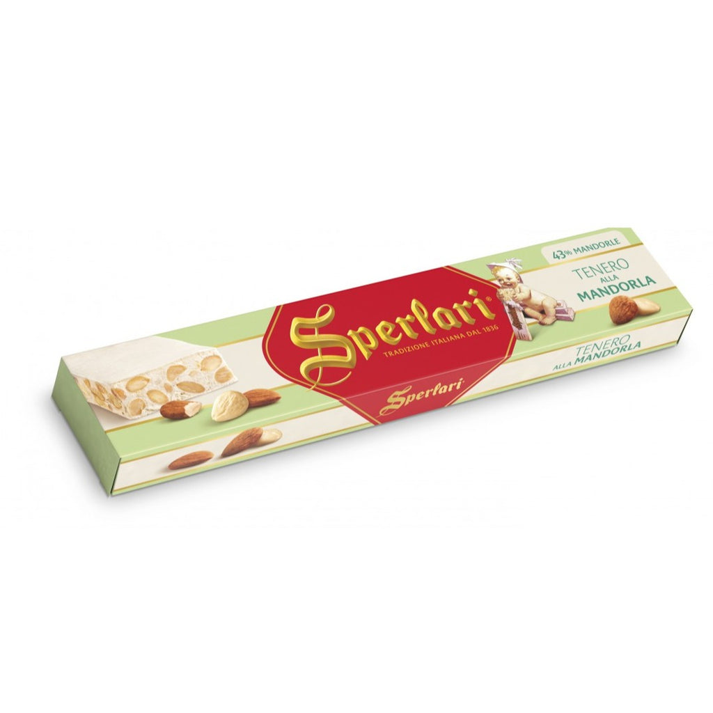 Sperlari Torrone Tenero Alla Mandorola, Soft Almond Nougat 150g