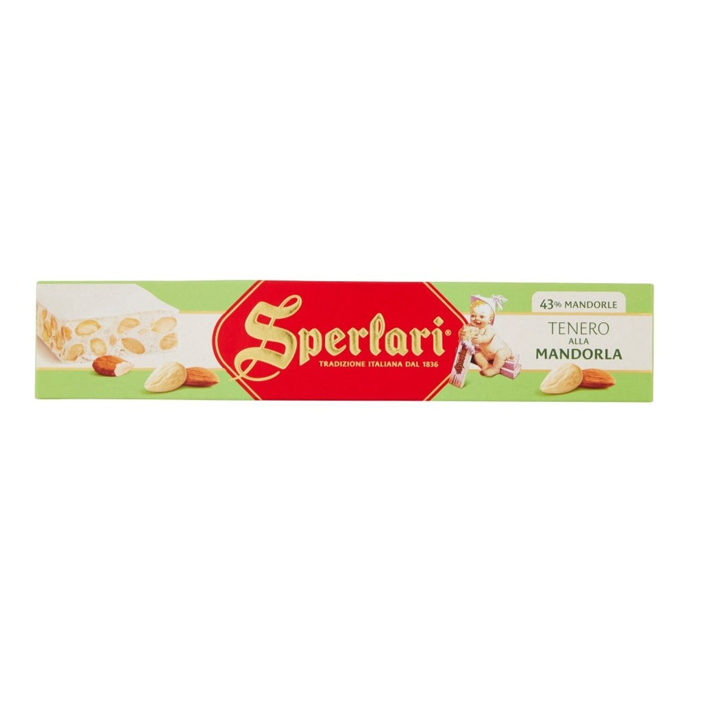 Sperlari Torrone Tenero Alla Mandorola, Soft Almond Nougat 150g