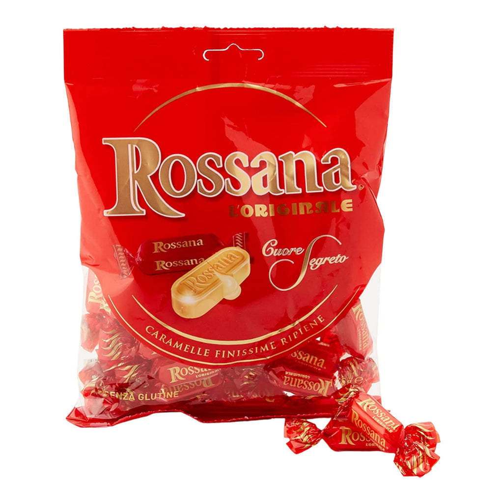 Perugina Rossana Almond & Hazelnut Italian Boiled Sweets Soft Creamy Center 175g