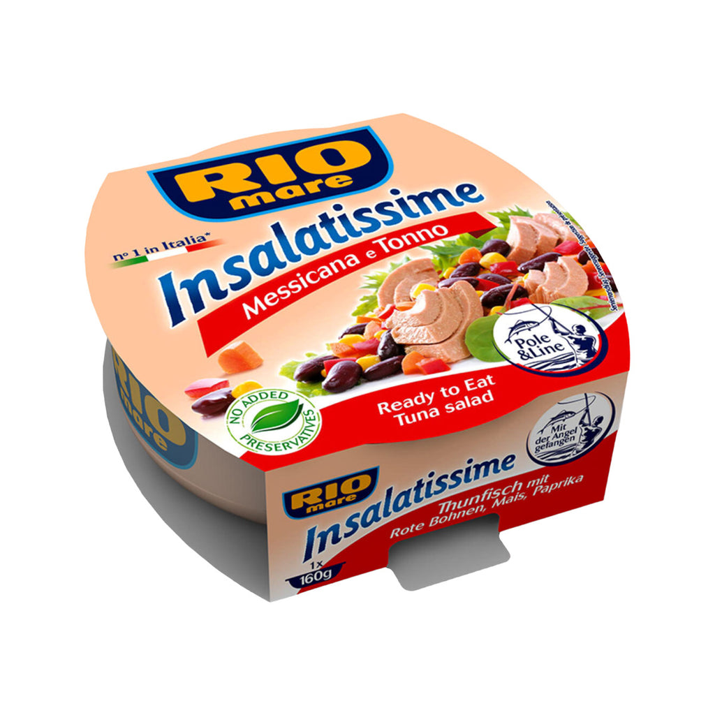 Rio Mare Tuna Mexican Style Salad Tonno Insalatissime Messicana - 160g