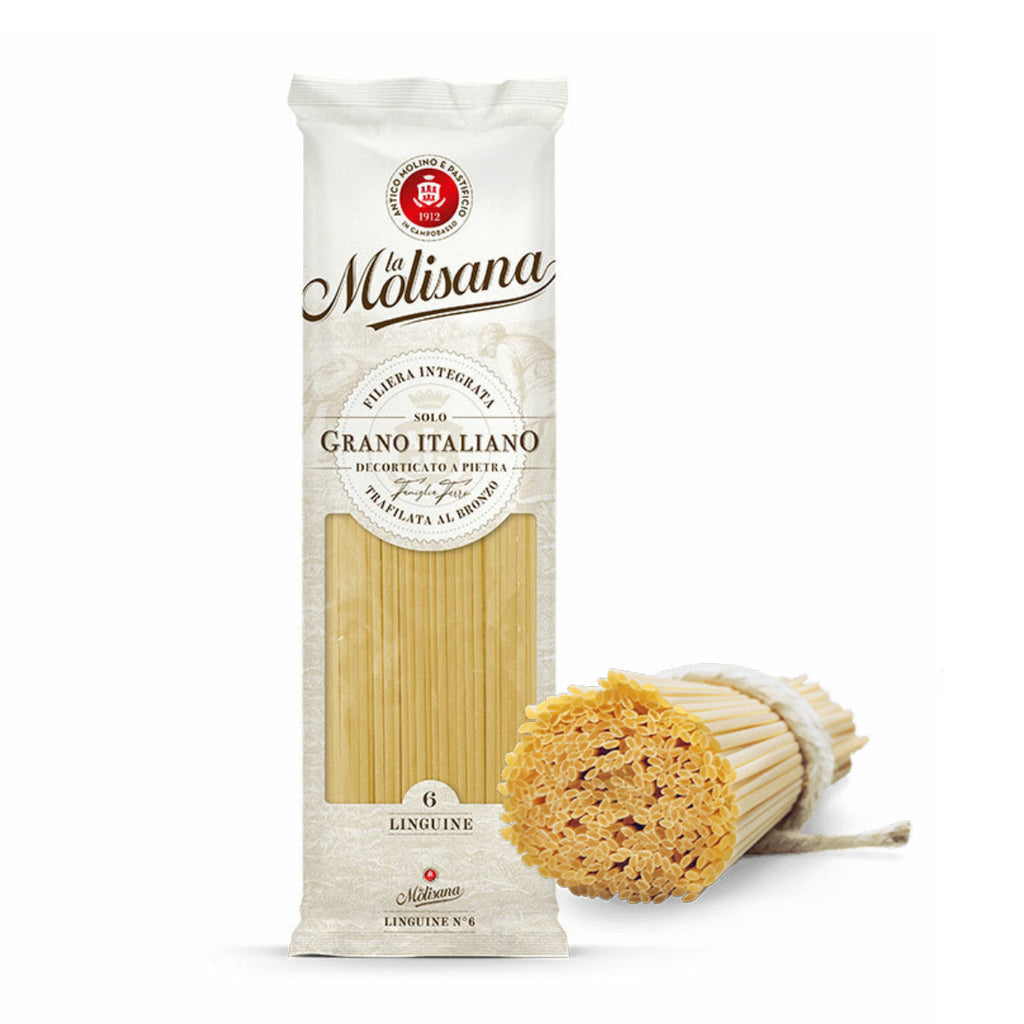 La Molisana Linguine no.6 - 500g Italian Wheat Pasta - Grano Italiano Al Bronzo
