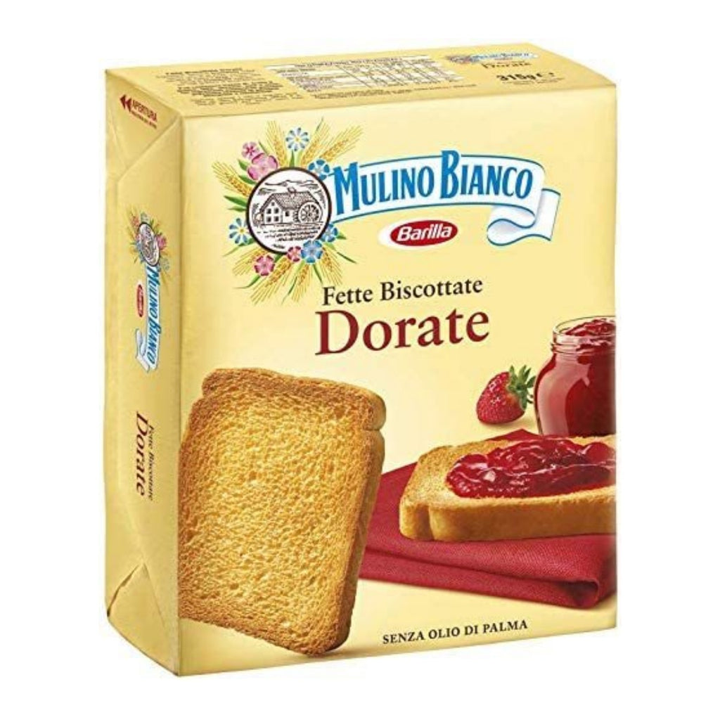 Mulino Bianco Armonie Fette Biscottate Dorate, Golden Rusks 315g