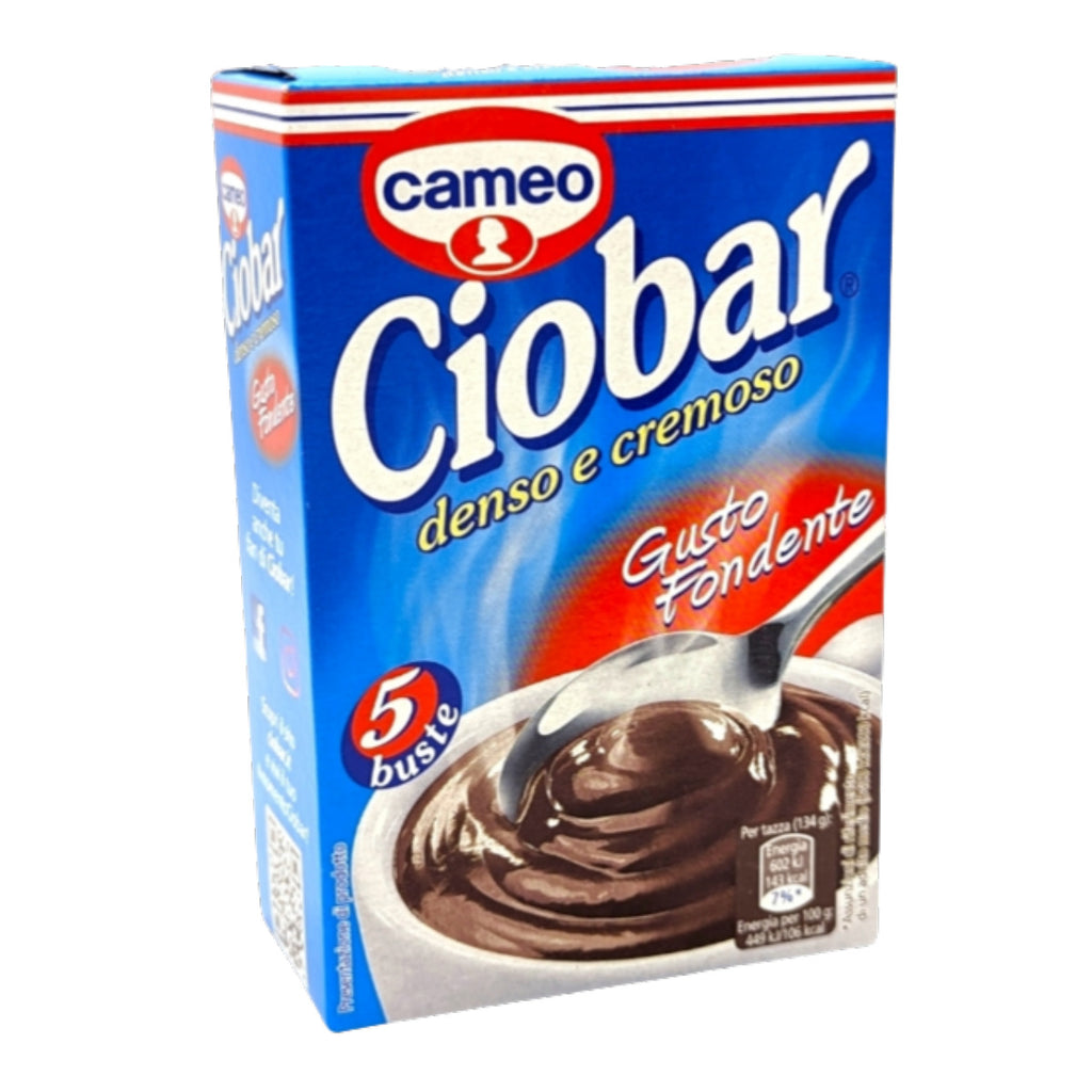 Cameo Ciobar Gusto Fondente Hot Chocolate Dark 125g (5x25g sachets) Italian