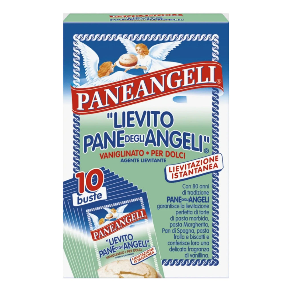 Paneangeli Lievito Pane Degli Angeli Vaniglinato Vanilla Raising Agent 10 x 16g