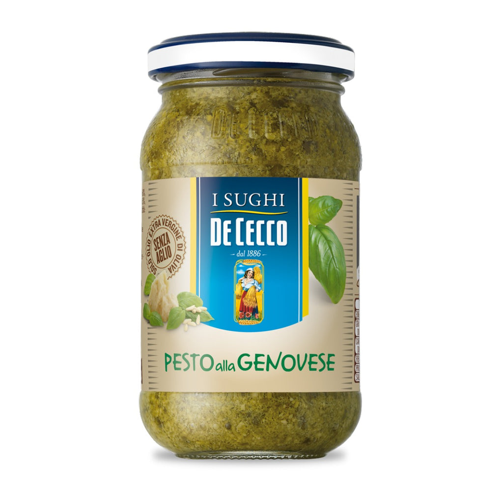 De Cecco Genovese Pesto Basil Parmesan 200g (without Garlic/Senza Aglio)